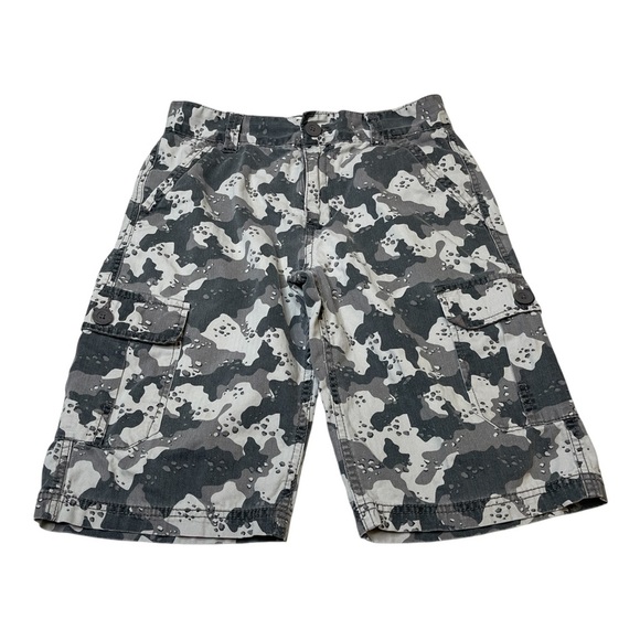 Levi’s Gray Camo Cargo Shorts Boy’s Size 14 Regular - Picture 1 of 11